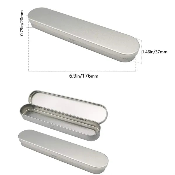 Portable Tin Box For Pencil Jewelry Gift Candy