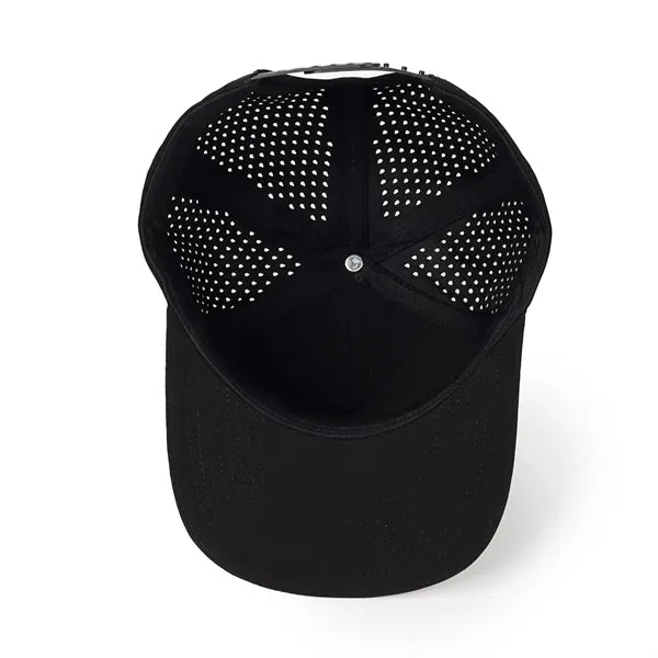 Quick-drying 5-panel perforated baseball cap