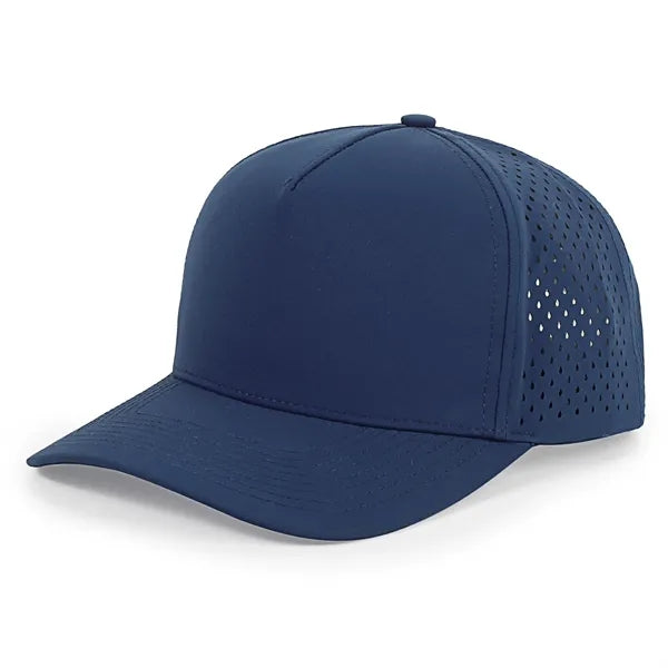 Quick-drying 5-panel perforated baseball cap