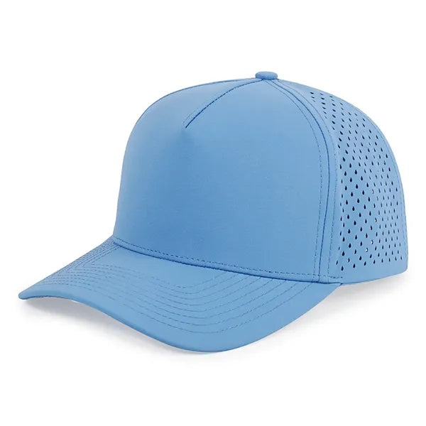 Quick-drying 5-panel perforated baseball cap