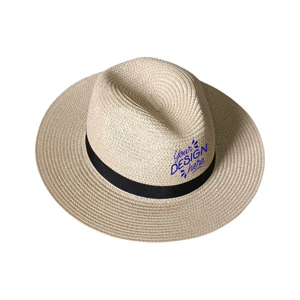 Straw Fedora Hat
