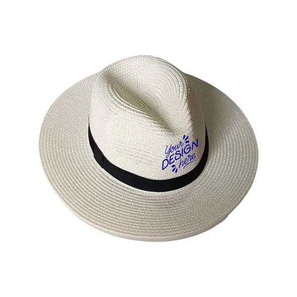 Straw Fedora Hat