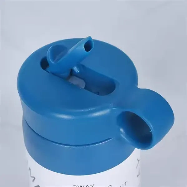 350ml Insulated Stainless Steel Coffee Mug With Handle Lid