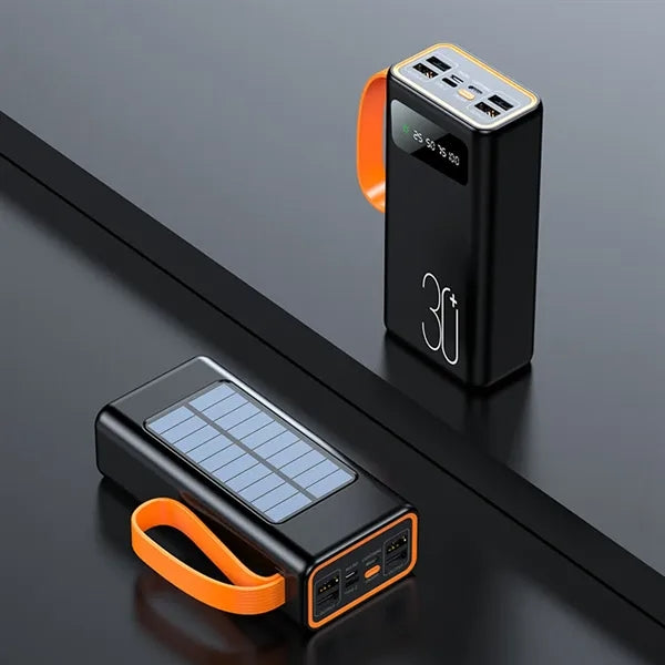 20000 mAh Large capacity Solar Power Bank with 4 USB