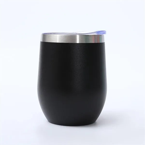 12oz/350ml Personalized Bulk Wine Tumbler With Lid