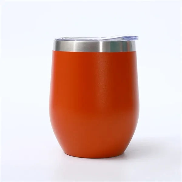 12oz/350ml Personalized Bulk Wine Tumbler With Lid