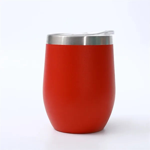 12oz/350ml Personalized Bulk Wine Tumbler With Lid
