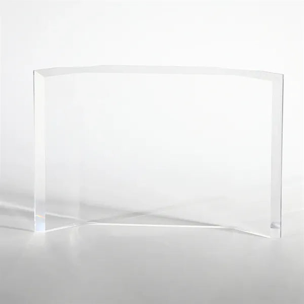 Freestanding Horizontal Curved Award Frame