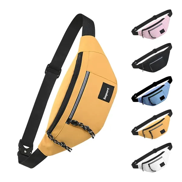 Water Resistant Waist Pack Sling Bag