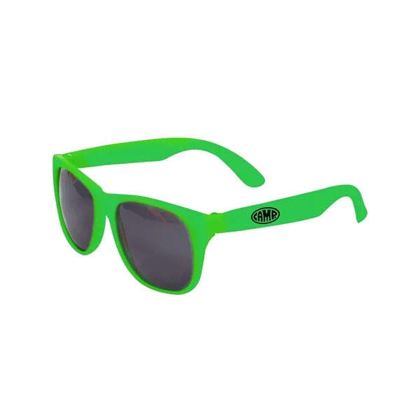 Kids Single Color Matte Sunglasses