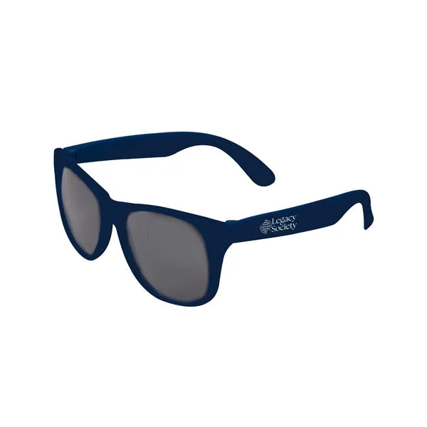 Kids Single Color Matte Sunglasses