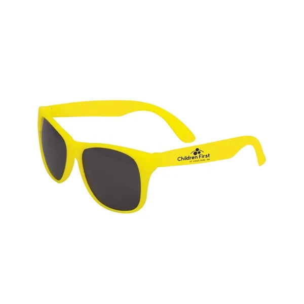Kids Single Color Matte Sunglasses