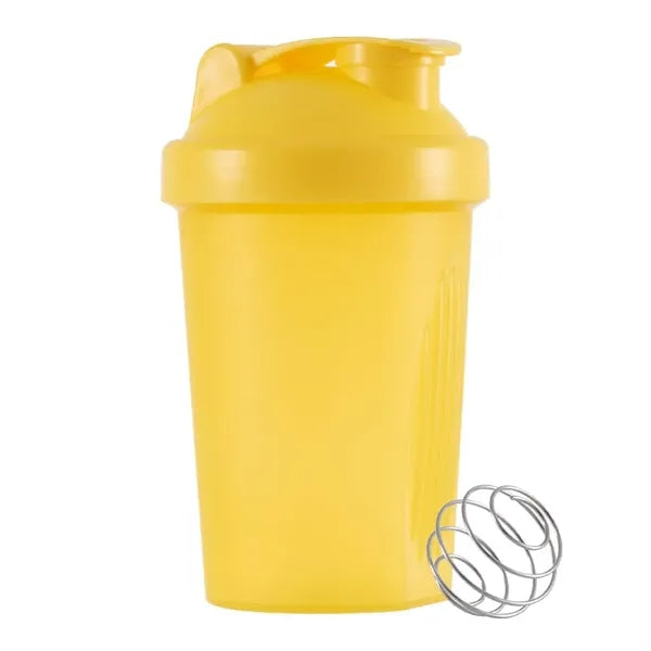 14oz Protein Powder Shake Bottle With Stainless Steel Ball