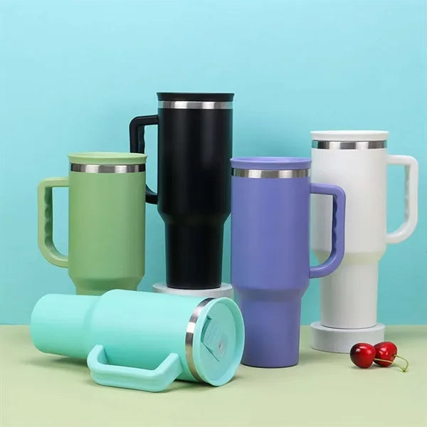 Stainless Steel Insulated Cup Travel Tumbler with Straw