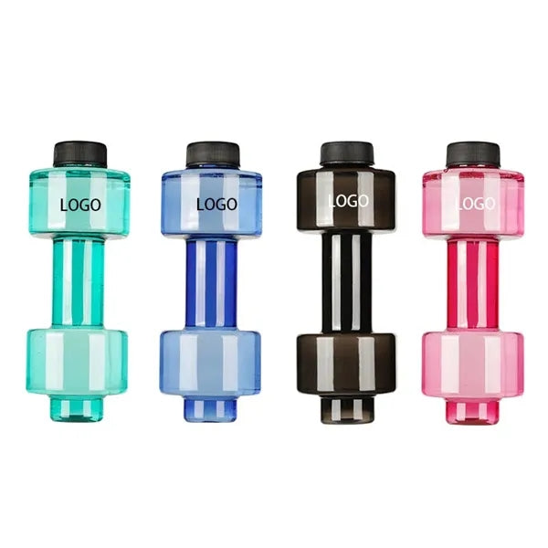 20oz Fitness Dumbbell Water Bottle