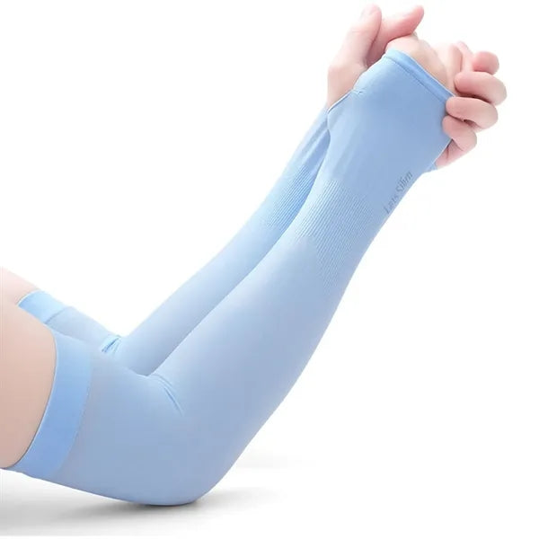 Ice Fabric Arm Sleeve Cover Warmers UV Protection
