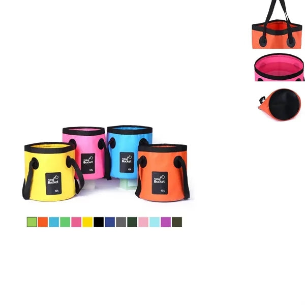 Outdoor Foldable Water Container Bucket Bags