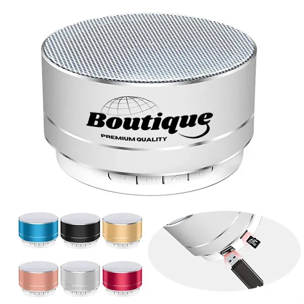 Mini Bluetooth LED Speaker U Disk Can Be Inserted Subwoofer