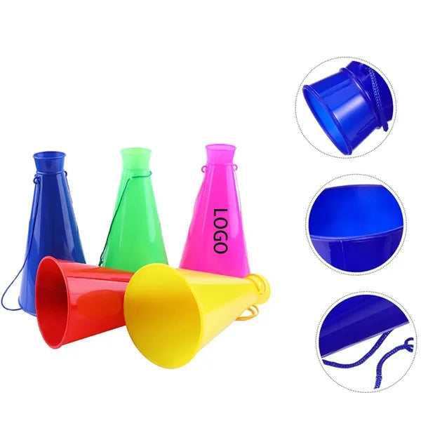 Cheering Horn Plastic Mini Megaphone