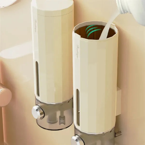 Soap Dispensers Wall Mount Press Manually Lotion Shower