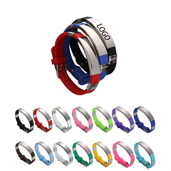 Stainless Steel Sports bracelets and Couples Wristbands