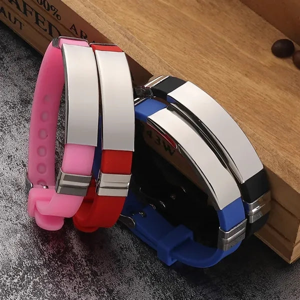 Stainless Steel Sports bracelets and Couples Wristbands