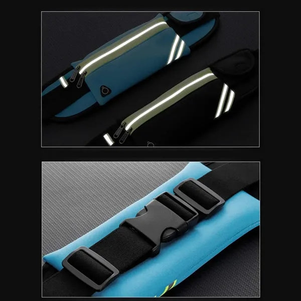 Slim Travel Workout Gear Phone Running Belt Waist Pack Bag