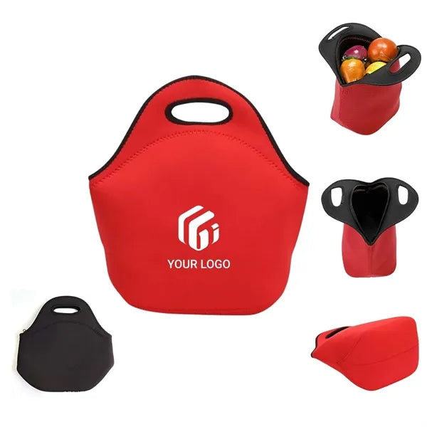 Portable Student Cooler Tote Bag Insulated Lunch Container