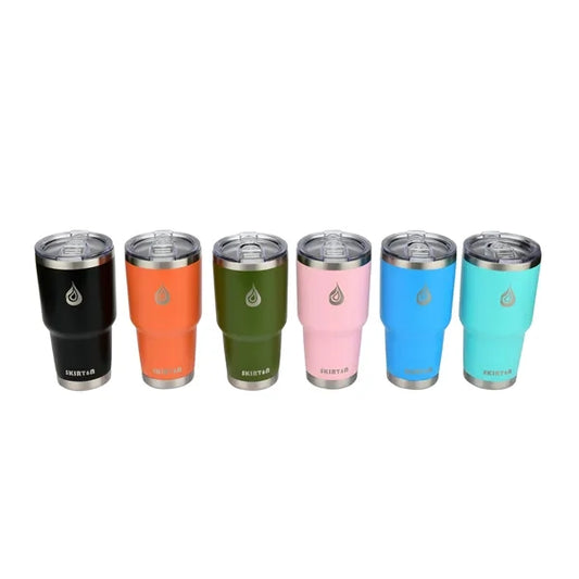 30oz Double Layer Stainless Steel Mug with Slide Lid