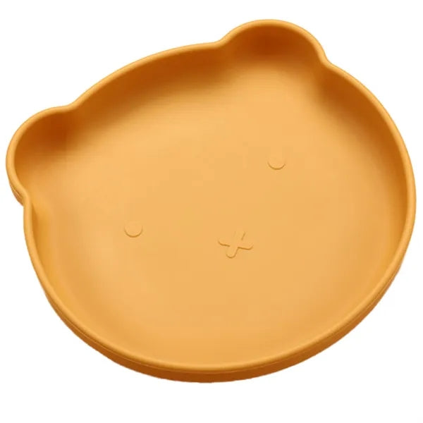 Food Grade Silicone Suction Cup Baby Plate