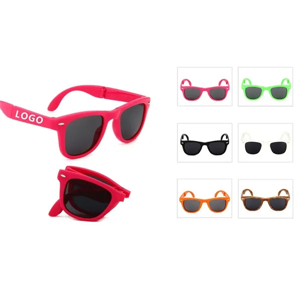 Folding Sunglasses with Custom Logo