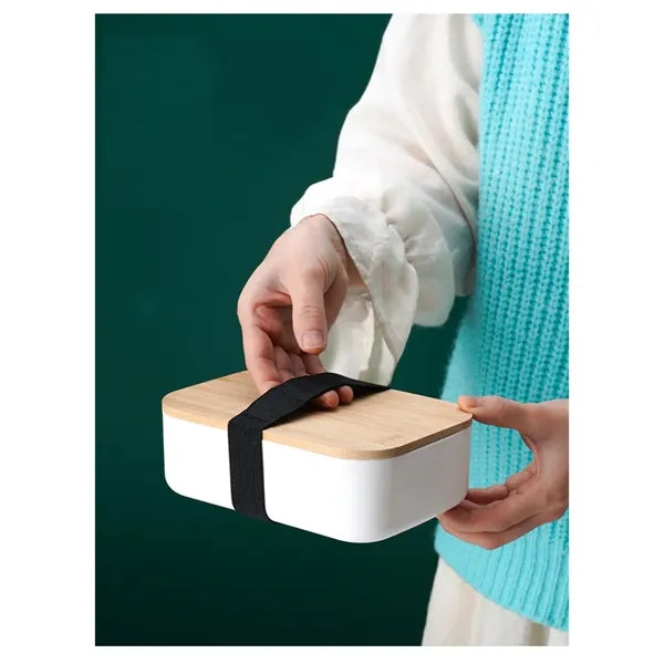 Lunch Set With Bamboo Lid