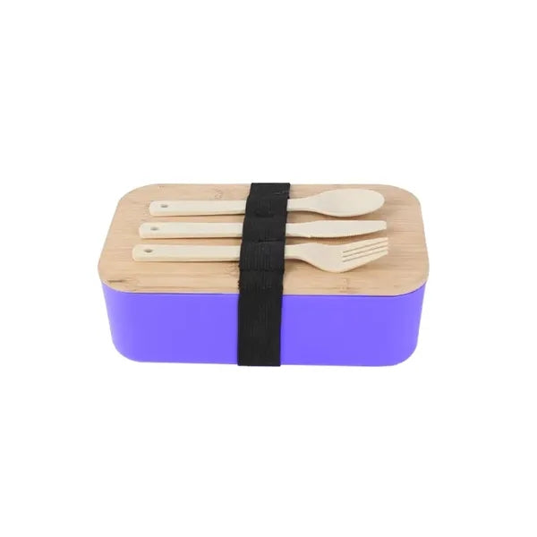 Lunch Set With Bamboo Lid