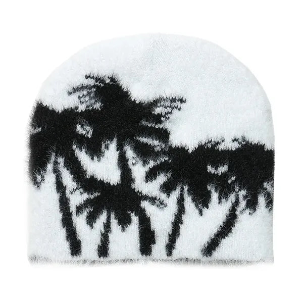 Coconut Tree Pattern Beanie