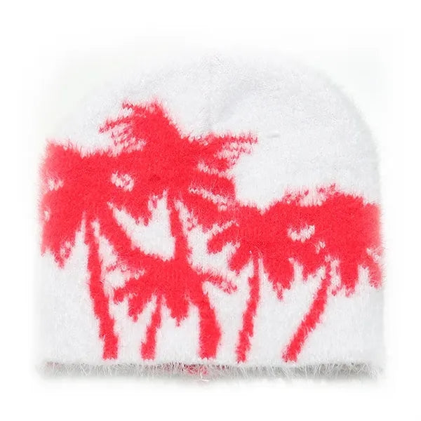 Coconut Tree Pattern Beanie
