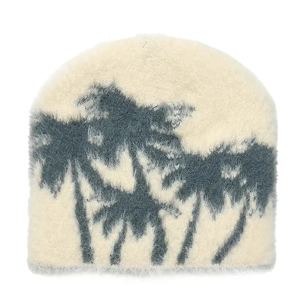 Coconut Tree Pattern Beanie