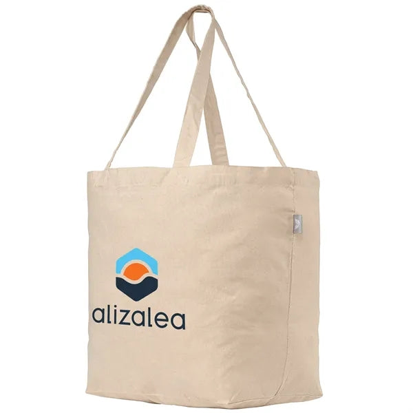 Shopper Tote - Recycled Cotton Blend - Heat Transfer