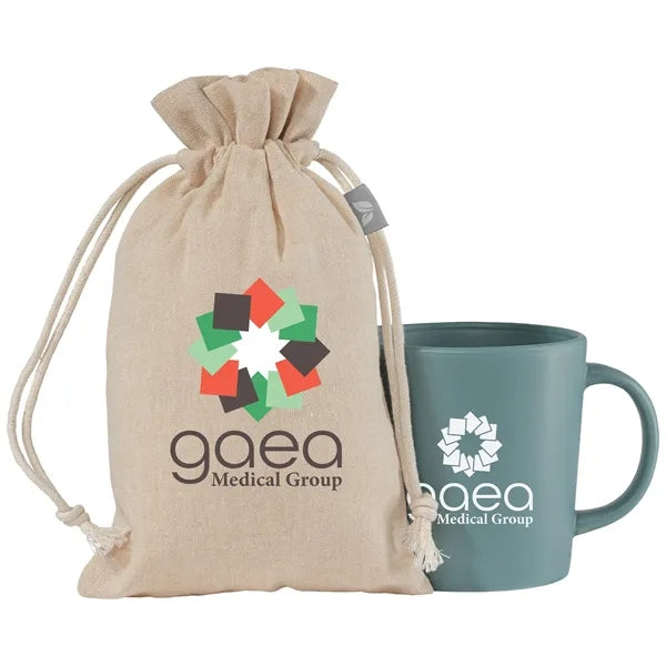 Small Gift Bag - Recycled Cotton Blend - Heat Transfer