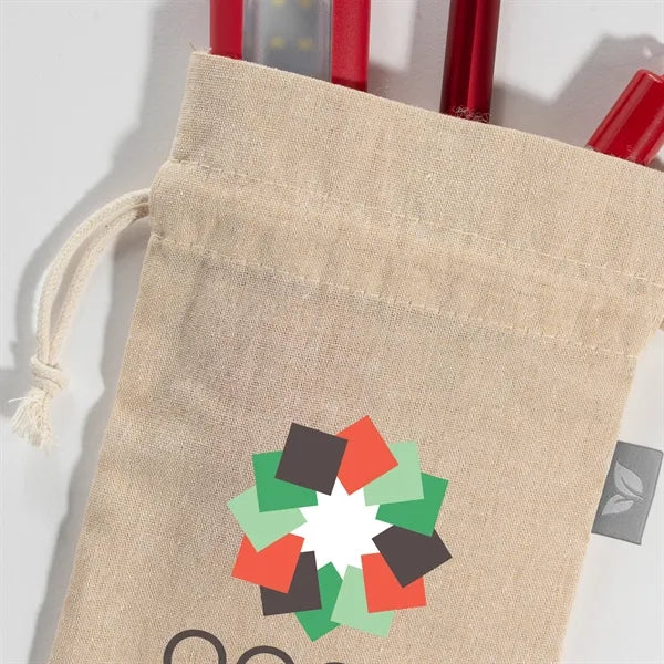 Small Gift Bag - Recycled Cotton Blend - Heat Transfer