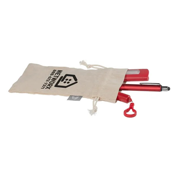 Small Gift Bag - Recycled Cotton Blend - Heat Transfer