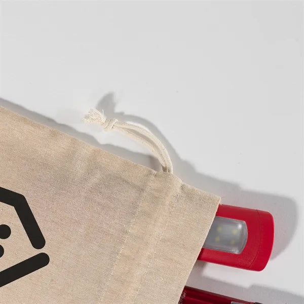 Small Gift Bag - Recycled Cotton Blend - Heat Transfer