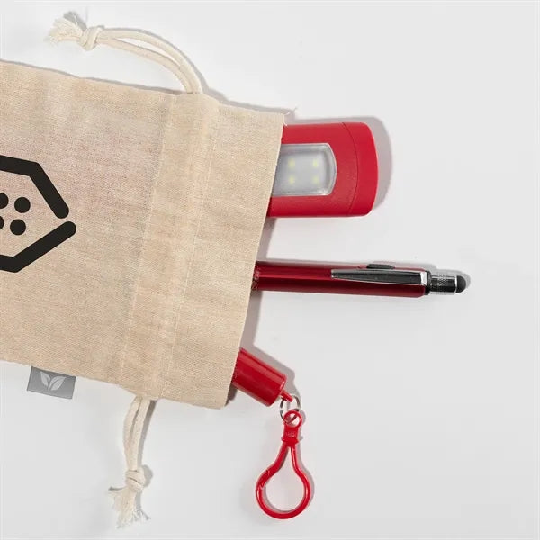 Small Gift Bag - Recycled Cotton Blend - Heat Transfer