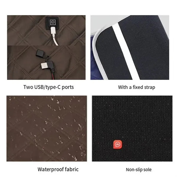 Seat Cushion Portable Heated Chair