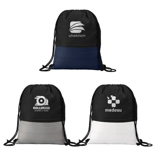 SportStyle RPET Nylon Drawstring Bag - Silkscreen