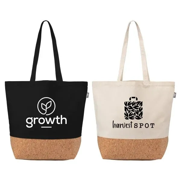 Alentejo - Recycled Tote Bag with Cork Bottom - Silkscreen