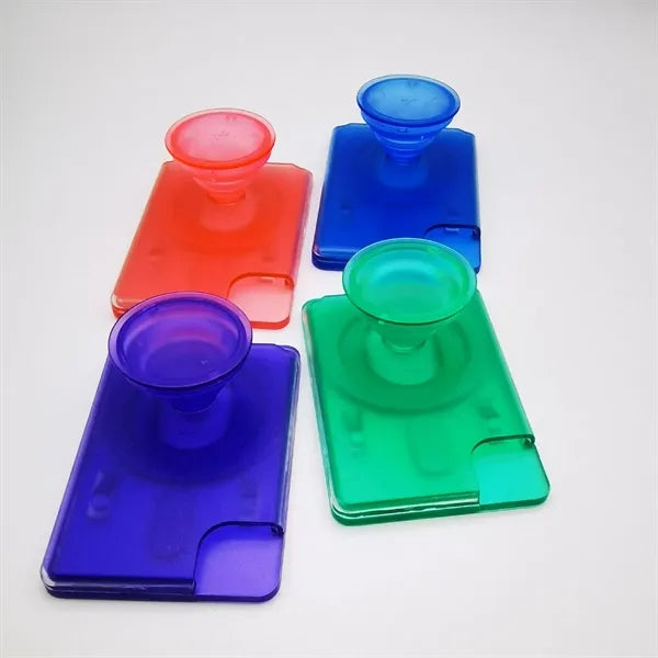 Magnetic Card Wallet Hand Holder with Phone Stand