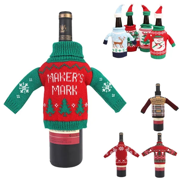 Knitted Wine Bottle Sleeve