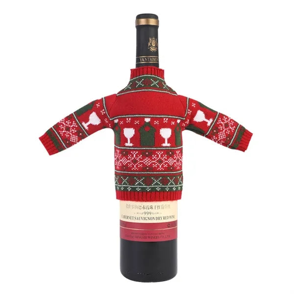 Knitted Wine Bottle Sleeve
