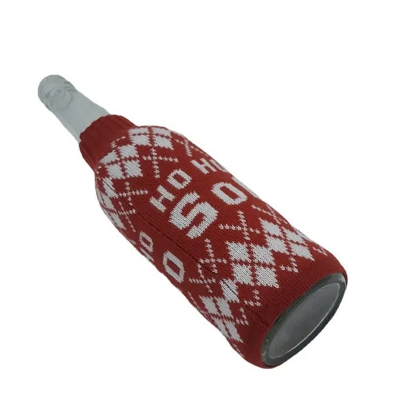 Knitted Wine Bottle Sleeve
