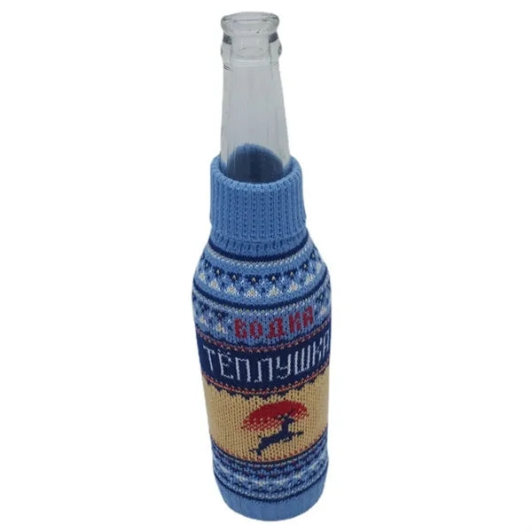 Knitted Wine Bottle Sleeve